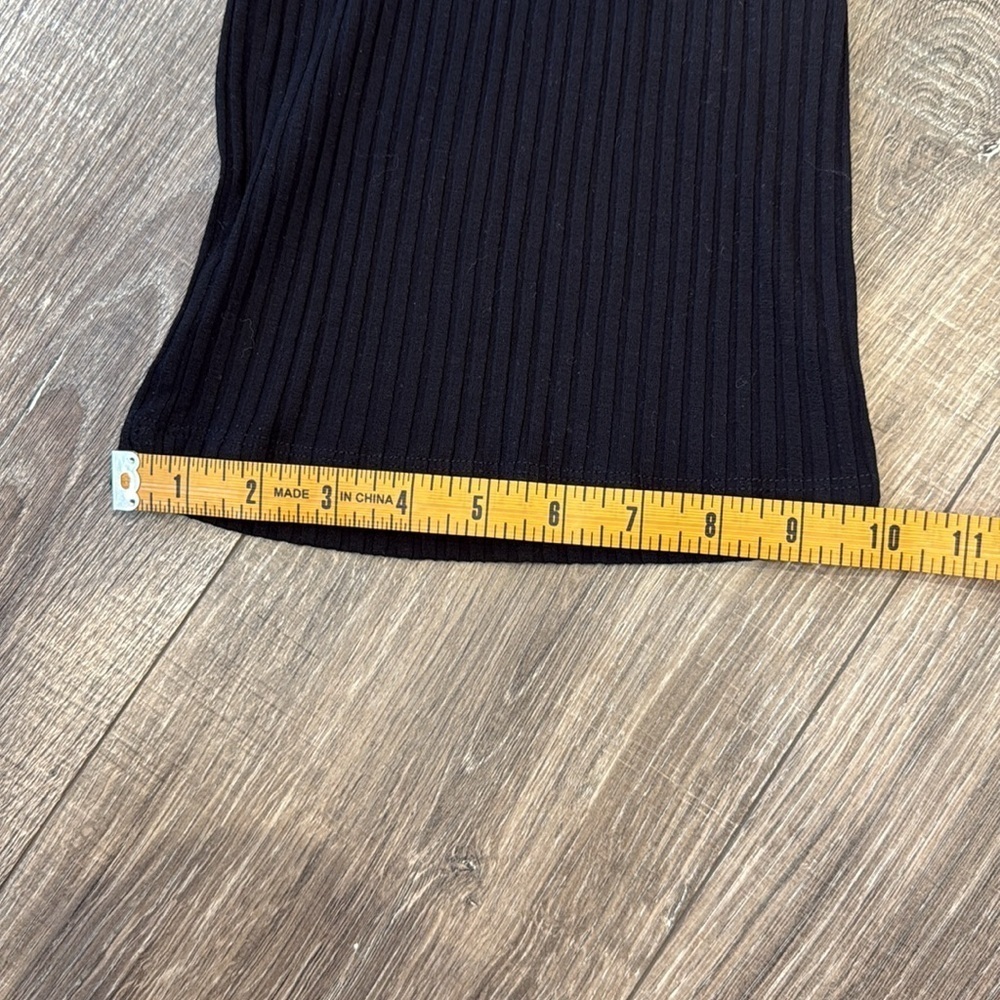Eileen Fisher Textured Stretch Rib Pant - Picture 3 of 6